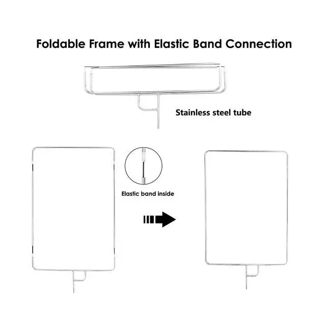 Alt view image 3 of 7 - Photography Light Reflector Flag Kit, 30x35inches/75x90cm, 4-in-1 Gold/Silver/Black/White Diffuser and Translucent Diffuser, Foldable Stainless Steel Frame