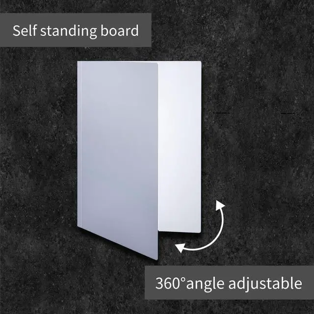 Alt view image 4 of 7 - Studio Foldable Photography Reflector Board, White & Black Light Control Card for Product Photography, Food, Cosmetics, Jewelry & Handmade Goods, Made in Japan