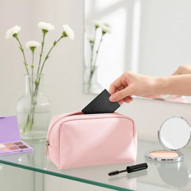 Alt view image 7 of 7 - 50 Pieces Mini Folding Mirror Bulk, Compact Makeup Mirror for Purse, Portable Makeup Mirror for Women Party Favors Daily Use
