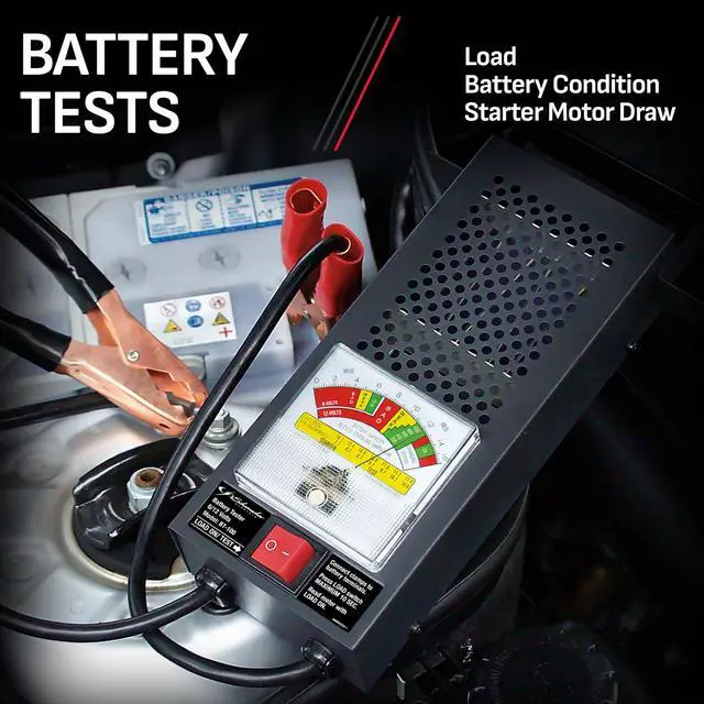 Alt view image 5 of 7 - Battery Load Tester, 6V/12V BT-100
