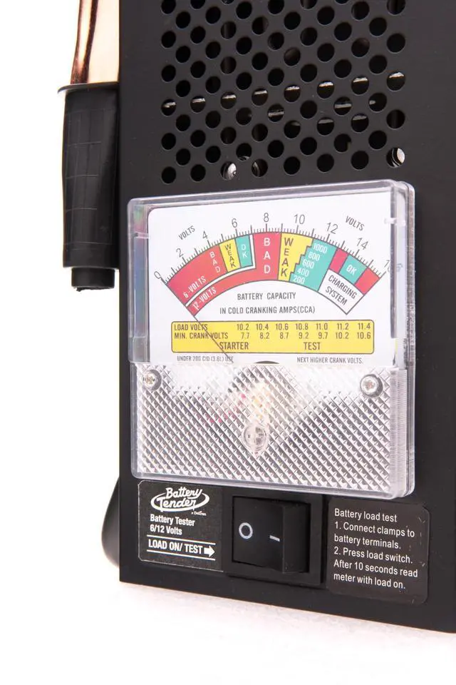 Alt view image 3 of 7 - Battery Load Tester 12 Volt at 100 Amps / 6 Volt at 50 Amps Battery Tester - Test Battery Load for 12V or 6V Batteries - Battery Health Checker, Check Starter Motor Draw - 026-0020