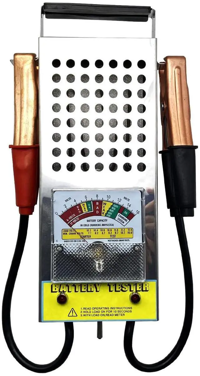 Main image of Battery Load Tester, Car Battery Load Tester 6V 12V Battery Alternator Tester with Voltmeter and Alligator Clips for All Batteries Car, RVs, Motorcycles, ATV, Boats
