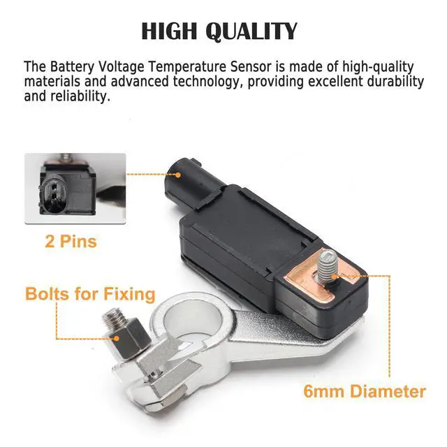 Alt view image 4 of 5 - Battery Current Sensor Compatible with Dodge Durango 2017-2020, Jeep Grand Cherokee/Compass 2017-2019, Ram 1500 2500 3500 2017-2020, Replacement for 68318616AC