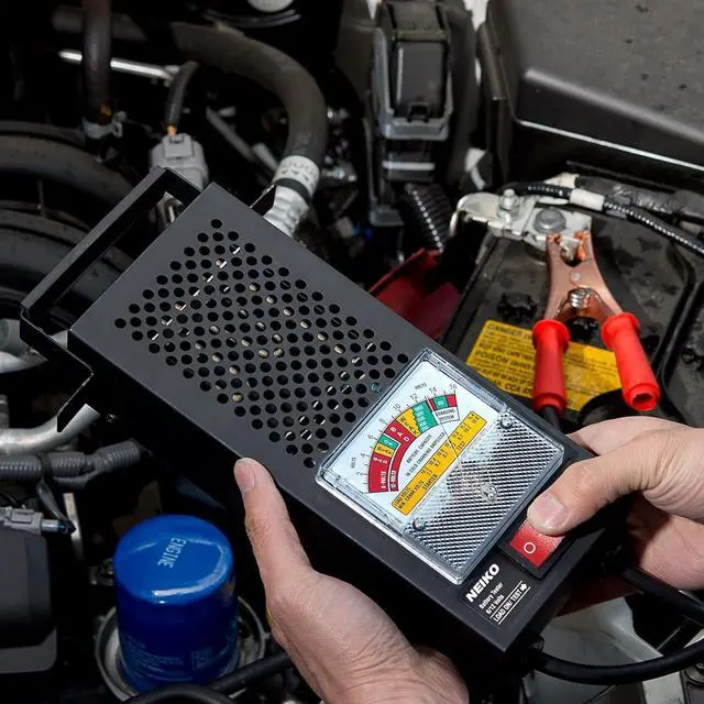 Alt view image 5 of 5 - 40510A Car Battery Tester | 100 AMP 6 and 12 Volt Automotive Load Checker | CCA Analyzer