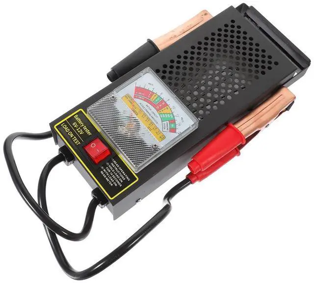 Main image of Car Battery Load Tester, 6V-12V Battery Alternator Checker with Voltmeter & Alligator, Versatile Automotive Charging System Diagnosis for All Batteries, Universal for Vehicles