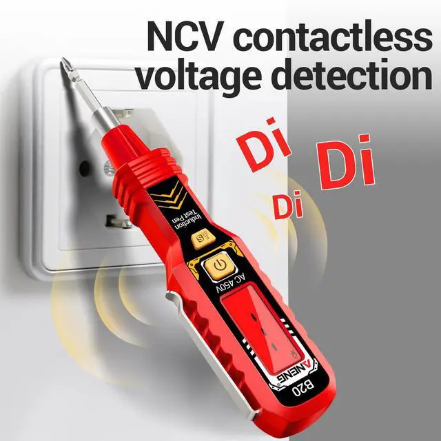 Alt view image 3 of 7 - Non-Contact Voltage Tester, Double-Head Slotted/Crosshead Screwdriver