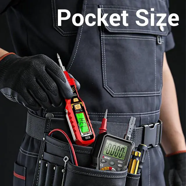Alt view image 7 of 7 - Non-Contact Voltage Tester, Double-Head Slotted/Crosshead Screwdriver