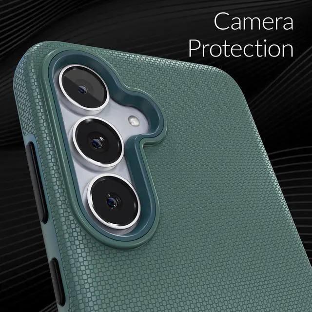 Alt view image 3 of 7 - Dual Guard for Samsung Galaxy S25 FE Case - Forest Green