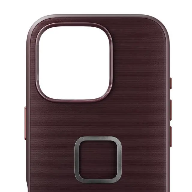 Alt view image 2 of 7 - Mobile Everyday Phone Case for iPhone 16 Pro, Eclipse, Slim Profile, Drop Protection, Weatherproof Fabric Shell, SlimLink Connects to Mobile Mounts & Gear