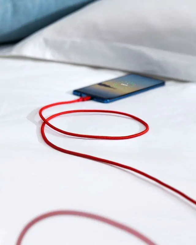 Alt view image 7 of 7 - USB A to USB C Cable, USB to USB C Cable (2-Pack, 6 ft, Red)