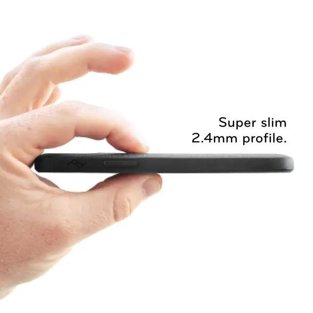 Alt view image 2 of 7 - Mobile Everyday Phone Case for iPhone 14 Pro, Sage, Slim Profile, 6 ft Drop Protection, Weatherproof Fabric Shell, SlimLink Connects to Mobile Mounts & Gear