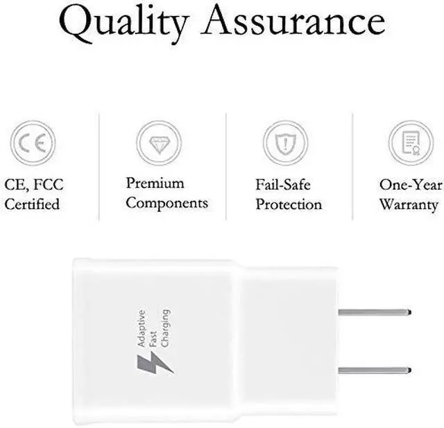 Alt view image 3 of 6 - Designed for Samsung Galaxy Tablet,Adaptive Fast Charger for Samsung Galaxy Tab A 10.1/8.0/7.0/9.7,Tab E Tablet,S7,S7 Edge S6,S6,Note 4 Tab S 10.5,A 9.7,4 and More