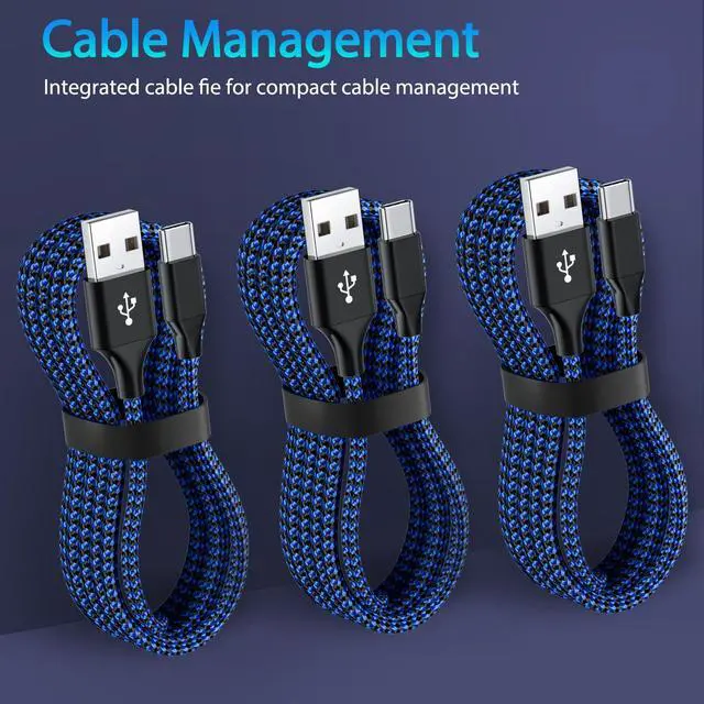 Alt view image 5 of 6 - 3 Pack 6ft USB C Cable Compatible with Kindle E-readers,Fire Tablets (All-new HD 10 9th 10th 11th Generation,HD 8,8 Plus 2020 2022 Release,7 Kids Edition 2019 2021).Type-C Charging Charger Cord