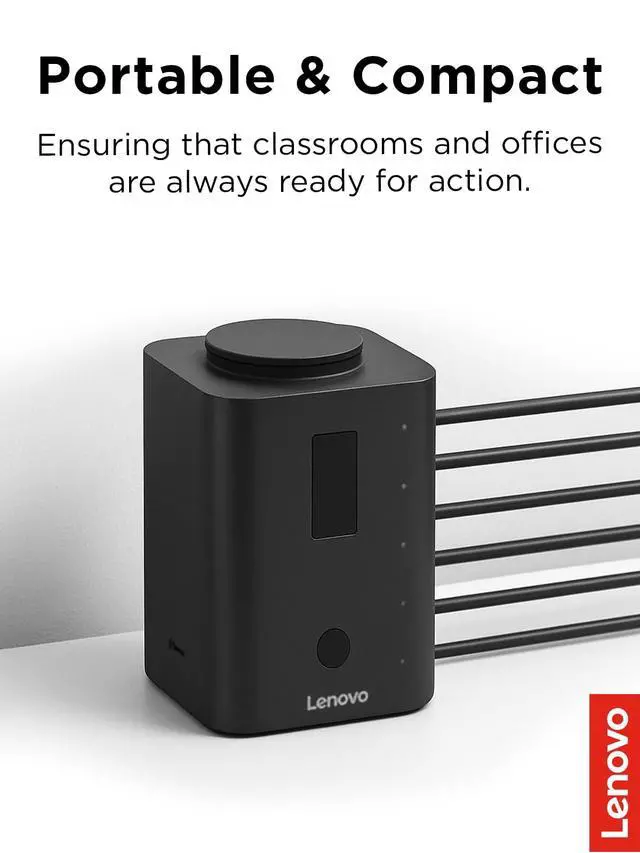 Alt view image 2 of 6 - Smart Charger, Designed for Chromebooks, Charge 5 laptops at Once and Monitor Their Battery Levels, Integrated 30cm USB-C Cables