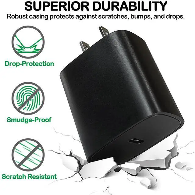 Alt view image 3 of 7 - 15W USB C Fast Charger for Kindle Fire Tablet (9-13th) HD 8 10 11 Max(Plus/Kids/Kids Pro) Paperwhite/Scribe E-Reader(11th) with 6.6Ft Type-C Cable