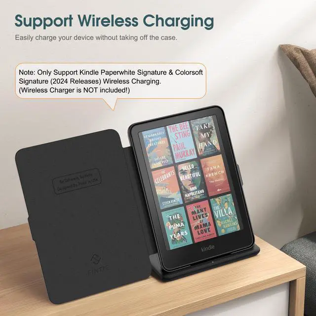 Alt view image 6 of 7 - Slim Case for 7" Kindle Paperwhite 12th Gen 2024 & Kindle Colorsoft