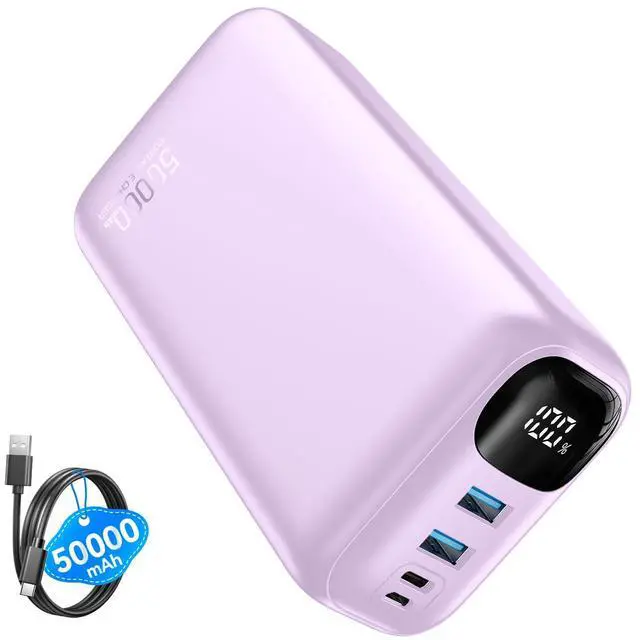 Main image of Portable Charger Power Bank,50000mAh 22.5W Battery Pack for iPhone