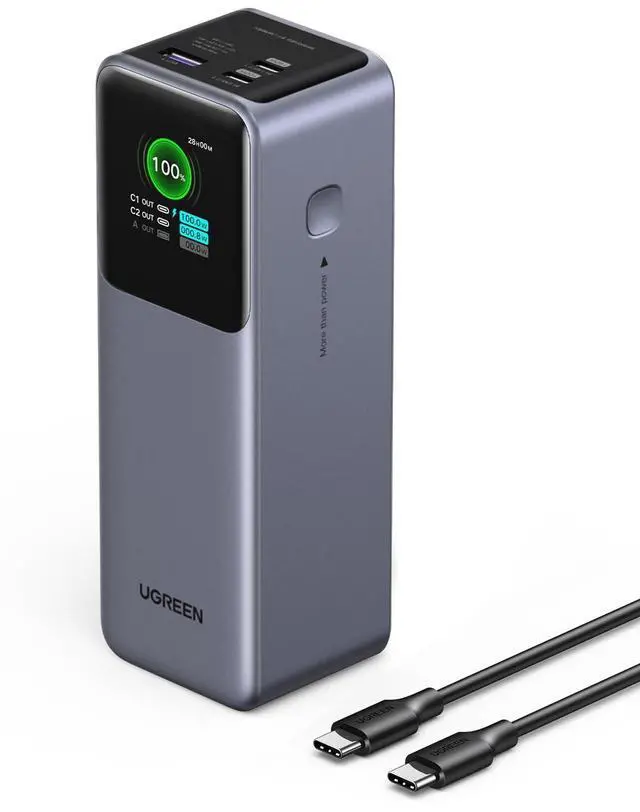 Main image of Nexode 25000mAh 200W PD 3.1 TFT 3-Port Power Bank