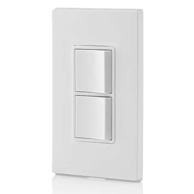 Alt view image 3 of 4 - 15 Amp, 120/277 Volt, Decora Single-Pole, AC Combination Switch, Commercial Grade, Grounding, 5634-W, White
