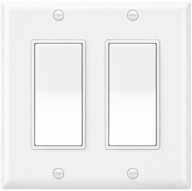 Main image of Single Pole Rocker Combo Decora Light Switch