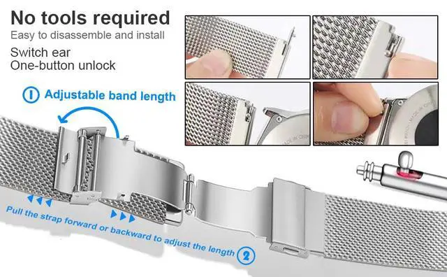 Alt view image 7 of 7 - Pedometer Watch for Women, Step Counter Watch, No App or Charging