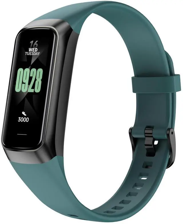 Main image of Fitness Tracker Activity Tracker 1.10''AMOLED Touch Color Screen,Smart Watch with 24/7 Blood Oxygen Heart Rate,Sleep Monitor,IP68 Waterproof,Step Counter Health for Women Men (Green)