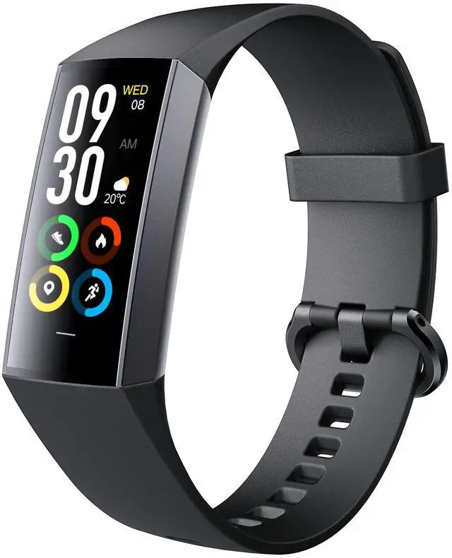 Main image of Fitness Tracker with 24/7 Heart Rate, Health Tracker with Calories Sleep Monitor, 1.10'' AMOLED Touch Color Screen, Step Counter Activity Pedometer Smart Watch for Women Men