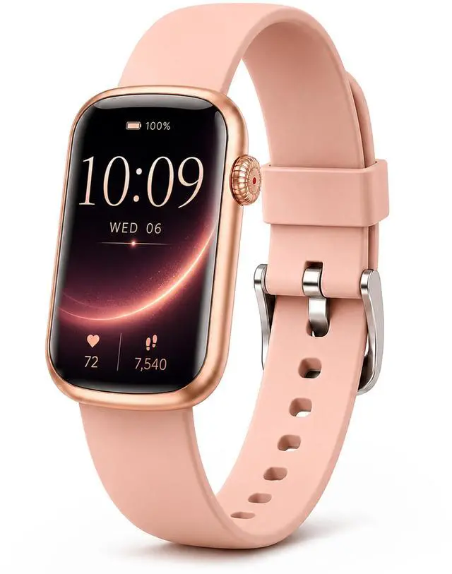 Main image of Health Fitness Tracker, 24/7 Heart Rate Monitor with Blood Pressure, Blood Oxygen, Sleep Tracking, IP68 Waterproof Activity Trackers with Step Counter, Compatible with iOS Android