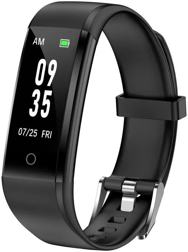 Main image of Pedometer Watch No Bluetooth No APP No Phone Required, Simple Fitness Tracker for Men Women with Steps/Calories Counter Time/Date Display IP68 Waterproof Step Tracker for Walking Running (Black)