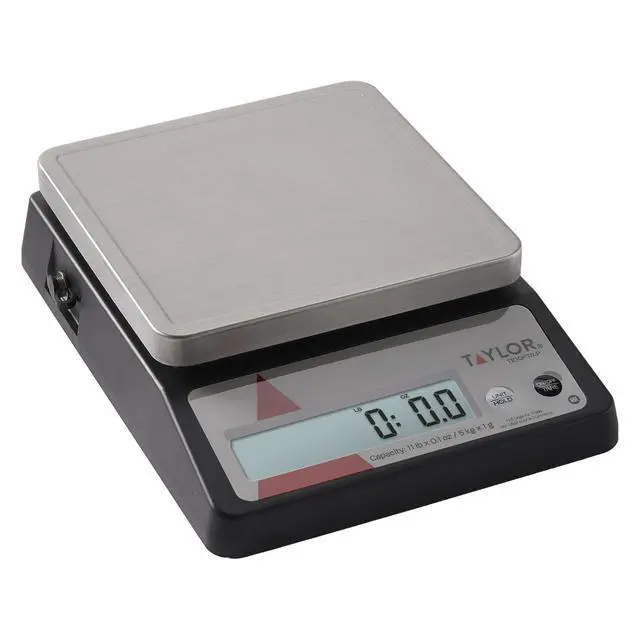 Alt view image 4 of 7 - TE10FT 11-Pound Commercial Digital Portion Control Scale, 11 lb (5 kg) in 0.1 oz (1 g) Food and Cooking Scale, Tare and Hold Function, NSF, Stainless Steel Platform