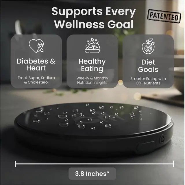 Alt view image 6 of 7 - Portable Food Scale with Nutritional Calculator. Rechargeable Travel Size for Weight Loss, Nutrition, Calories, Diabetes, Meal Prep - Pocket Digital Kitchen Scales - Free GOURMETMILES App