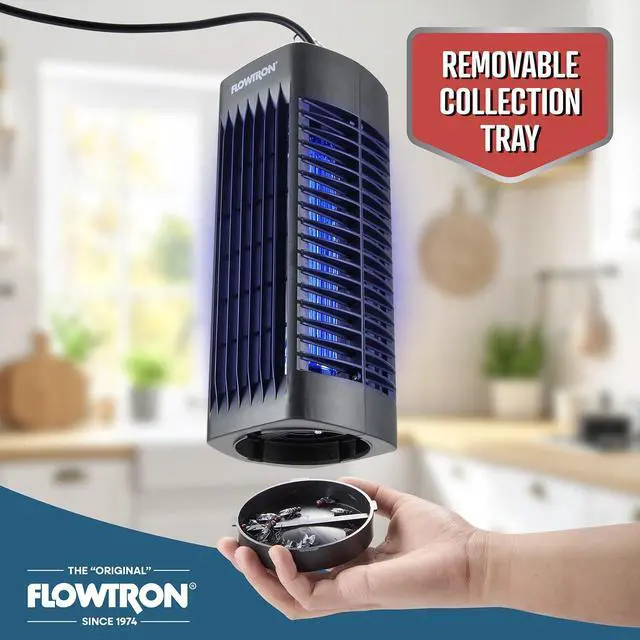 Alt view image 4 of 7 - Plug-in Indoor Bug Zapper, 1000V, 215 Sq Ft, Black