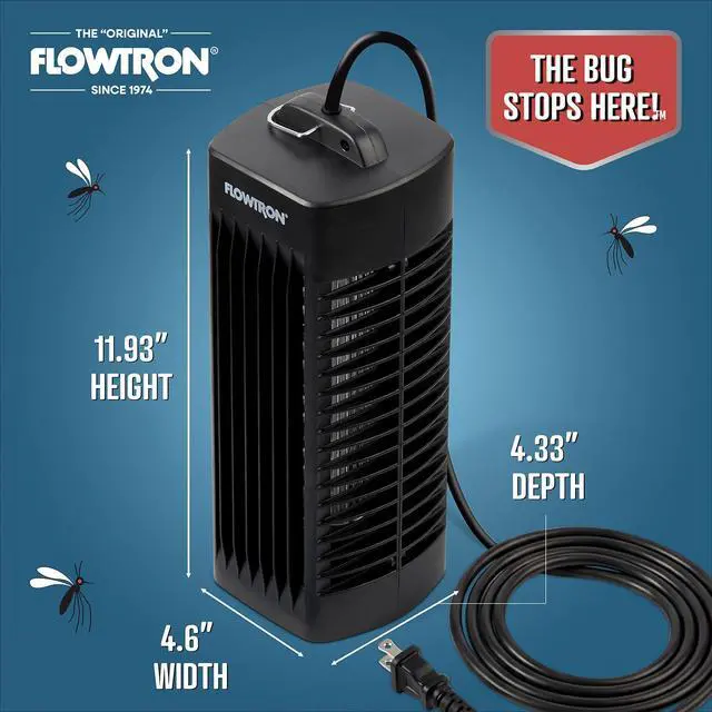 Alt view image 3 of 7 - Plug-in Indoor Bug Zapper, 1000V, 215 Sq Ft, Black