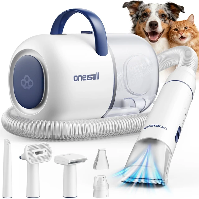 Main image of Dog Grooming Vacuum Kit with 6 Tools