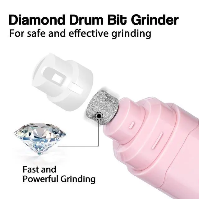 Alt view image 2 of 7 - Dog Nail Grinder Upgraded - Professional 2-Speed Whisper-Quiet Electric Pet Nail Trimmer Painless Paws Grooming & Smoothing for Small Medium Large Dogs & Cats