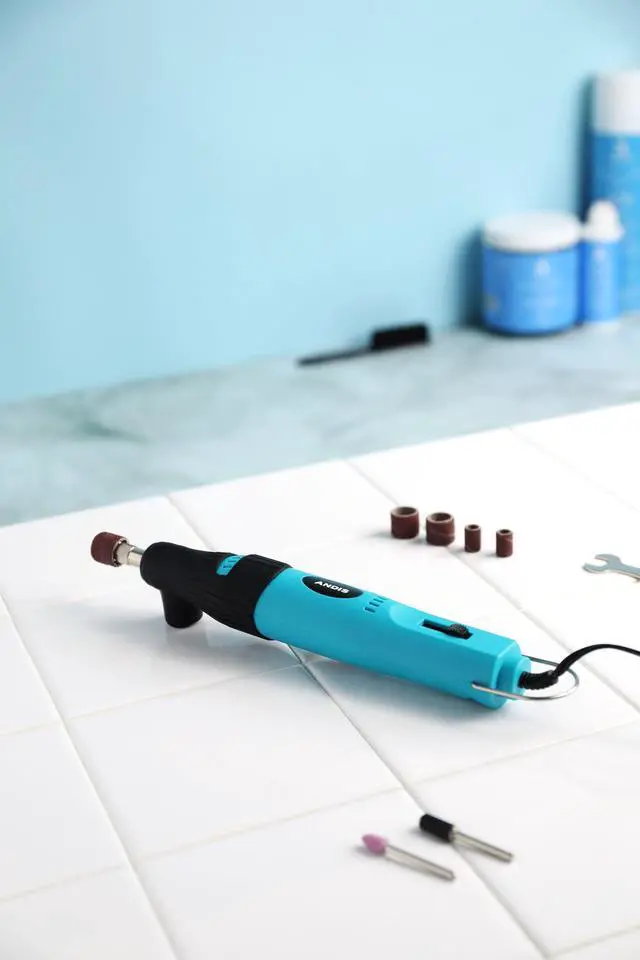 Alt view image 6 of 7 - 66820 EasyClip 2-Speed Pet Nail Grinder, Blue