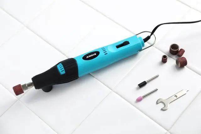 Alt view image 7 of 7 - 66820 EasyClip 2-Speed Pet Nail Grinder, Blue