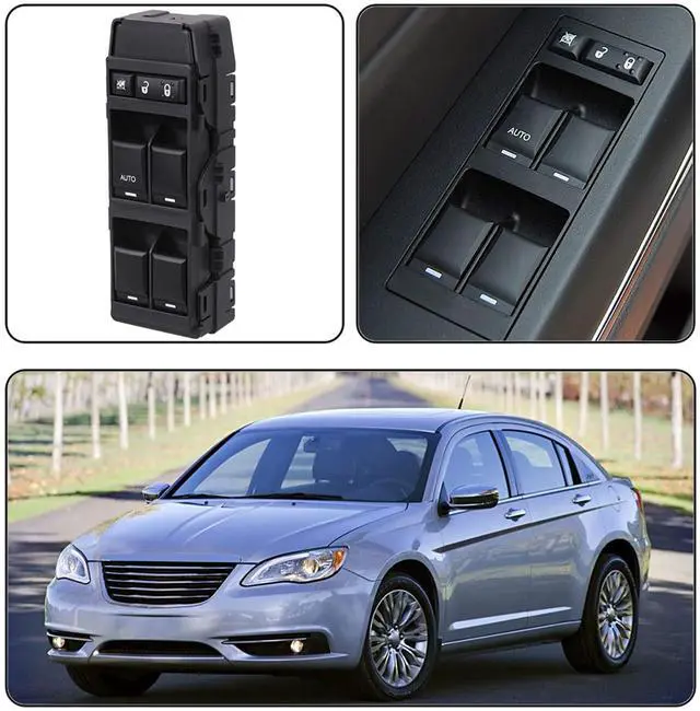 Alt view image 7 of 7 - Driver Power Window Switch for 2008-2013 Dodge Avenger 4602780AA