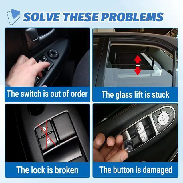 Alt view image 7 of 7 - Driver Power Window Switch for 2002-2009 Dodge Ram Truck 56049805AB