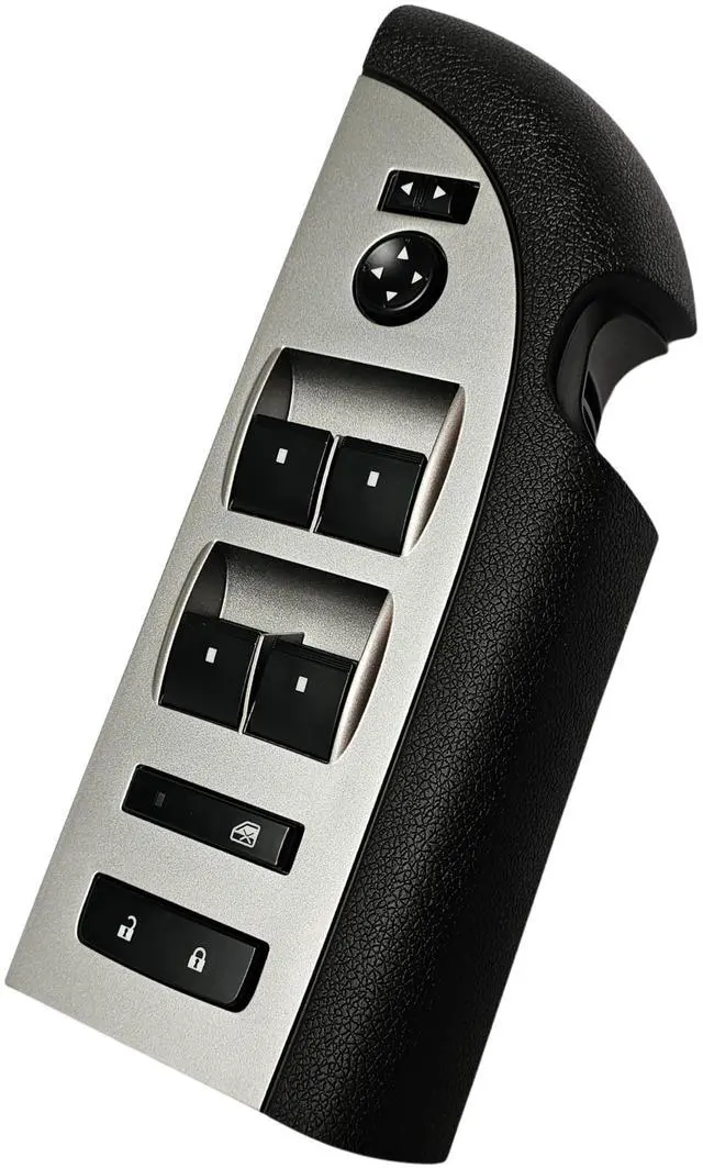 Main image of Window Master Switch Assembly for 2007, 2008, 2009 Chevrolet Silverado & GMC Sierra (Crew, Extended Cab Pickup, Full Assembly, Chevy, Control, Power)