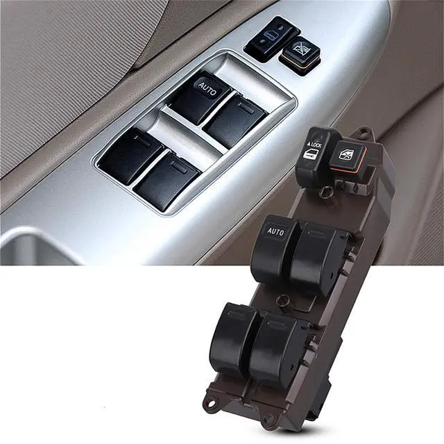 Alt view image 7 of 7 - Master Door Lock Window Switch Control Button, Replace OE 84820AA070