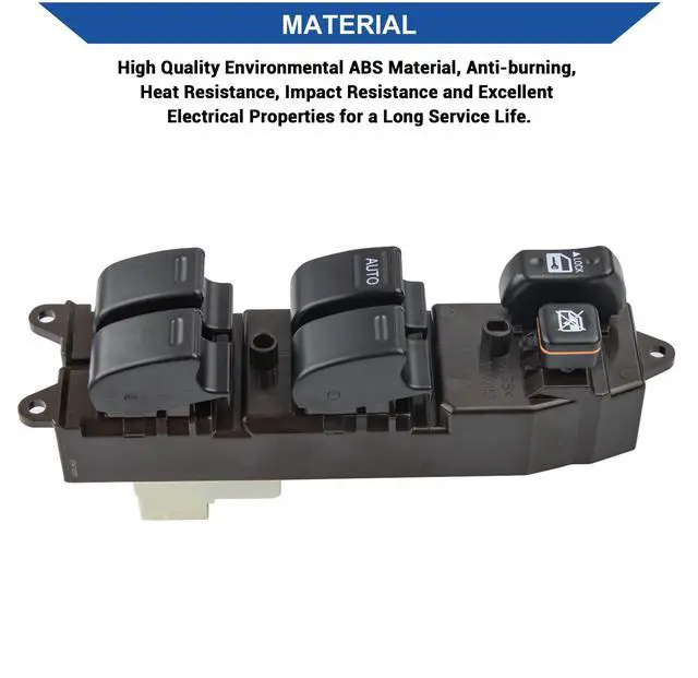 Alt view image 6 of 7 - Master Door Lock Window Switch Control Button, Replace OE 84820AA070