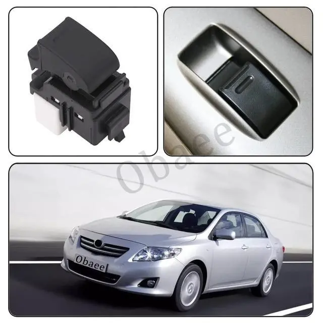 Alt view image 7 of 7 - Power Window Switch Button Front Rear Passenger Side 84810-12080