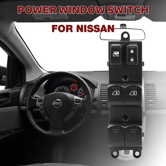 Alt view image 7 of 7 - Master Power Window Switch Compatible with Nissan Titan 2004-2015