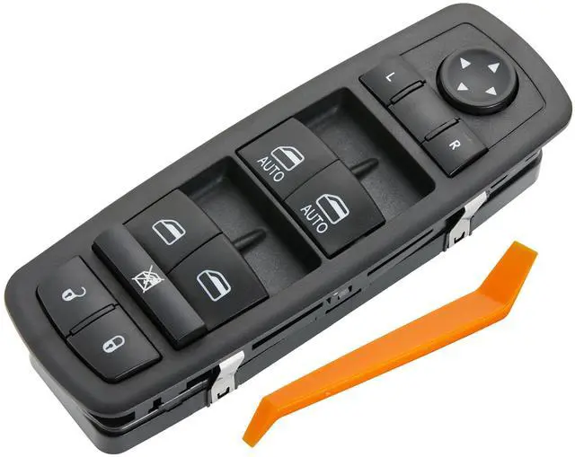 Main image of Master Power Window Switch for 2014-15 Dodge Durango 2014-15 Jeep Grand Cherokee.Front Left Driver Side Control switches.OEM 68184802AC 10099221