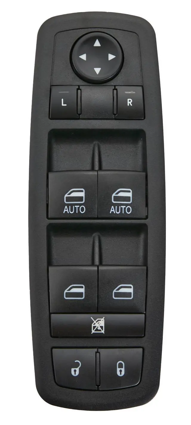 Alt view image 4 of 6 - Master Power Window Switch for 2014-15 Dodge Durango 2014-15 Jeep Grand Cherokee.Front Left Driver Side Control switches.OEM 68184802AC 10099221