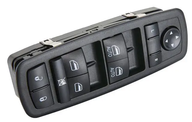 Alt view image 5 of 6 - Master Power Window Switch for 2014-15 Dodge Durango 2014-15 Jeep Grand Cherokee.Front Left Driver Side Control switches.OEM 68184802AC 10099221