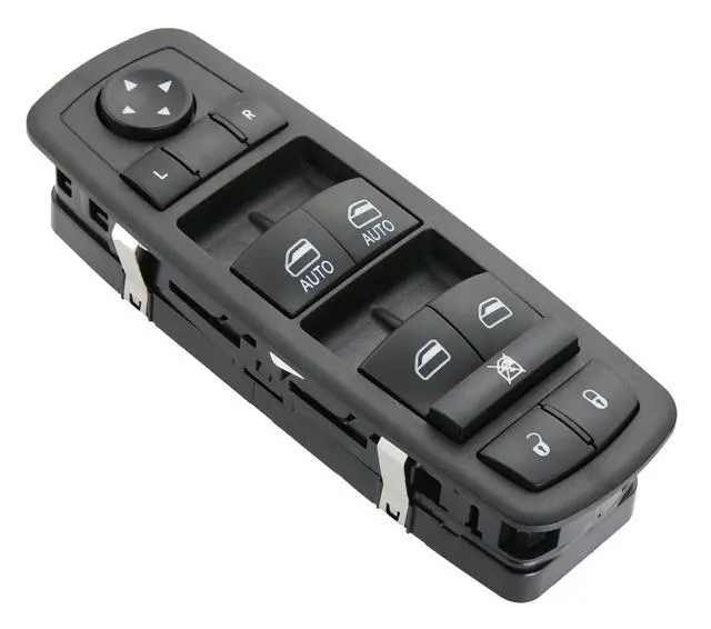 Alt view image 3 of 6 - Master Power Window Switch for 2014-15 Dodge Durango 2014-15 Jeep Grand Cherokee.Front Left Driver Side Control switches.OEM 68184802AC 10099221