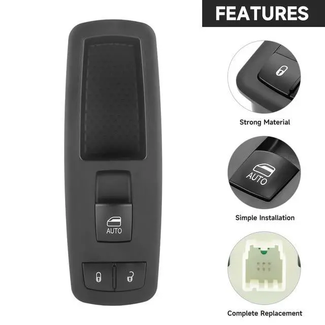 Alt view image 4 of 7 - Front Right Power Window Switch for Dodge Durango Jeep 68086692AE