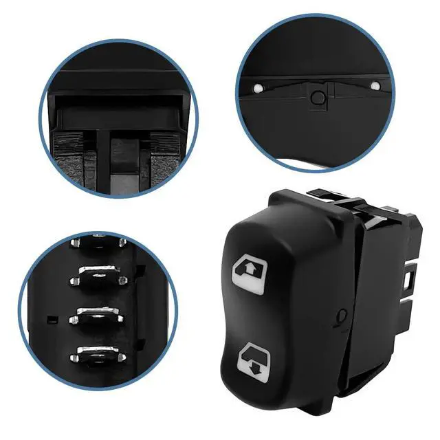 Alt view image 4 of 7 - 16-09209PKG Window Lift Switch Fit for Peterbilt 365 367 384 386 387 389